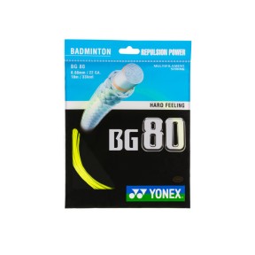 Badminton struna BG 80, rumena, 10m Badminton struna BG 80, rumena, 10m