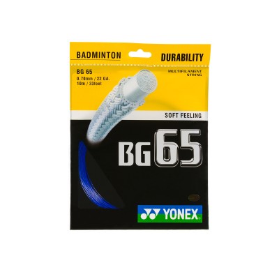 Badminton struna BG 65, modra, 10m Badminton struna BG 65, modra, 10m