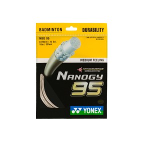 Badminton struna NANOGY 95, srebrna,10m Badminton struna NANOGY 95, srebrna,10m