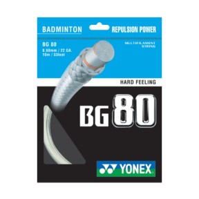 Badminton struna BG 80, bela, 10m Badminton struna BG 80, bela, 10m