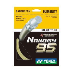 Badminton struna NANOGY 95, zlata,10m Badminton struna NANOGY 95, zlata,10m