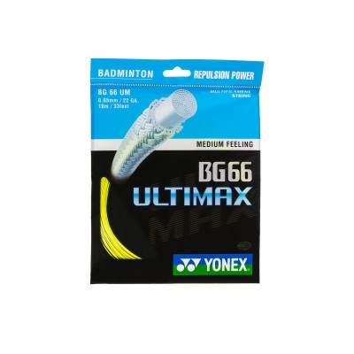 Badminton struna BG 66 ULTIMAX, rumena, 10m Badminton struna BG 66 ULTIMAX, rumena, 10m