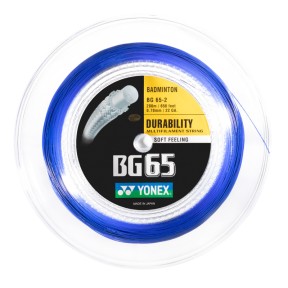 Badminton struna BG 65, modra, 200m Badminton struna BG 65, modra, 200m