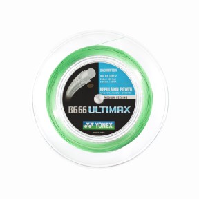 Badminton struna BG 66 ULTIMAX, zelena, 200m Badminton struna BG 66 ULTIMAX, zelena, 200m