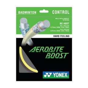 Badminton struna AEROBITE BOOST, siva/rumena, 10m Badminton struna AEROBITE BOOST, siva/rumena, 10m