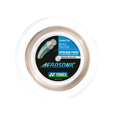 Badminton struna AEROSONIC, bela, 200m Badminton struna AEROSONIC, bela, 200m