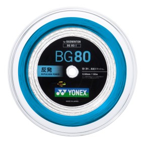 Badminton struna BG 80, modra, 200m Badminton struna BG 80, modra, 200m